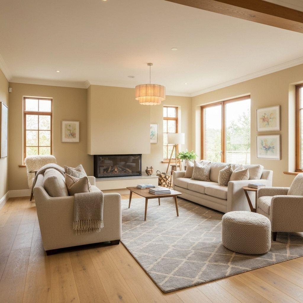 Spacious family room with multiple beds at Sanctuary House in Healesville